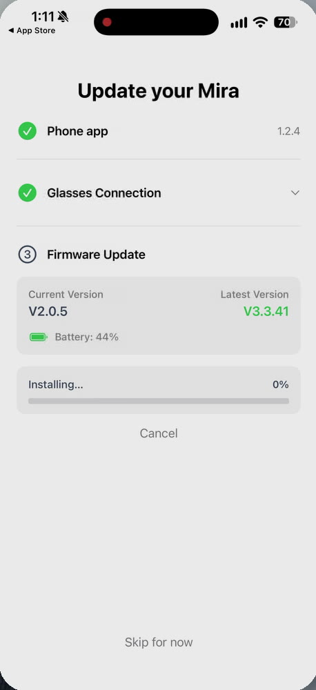 Tap Update Now.