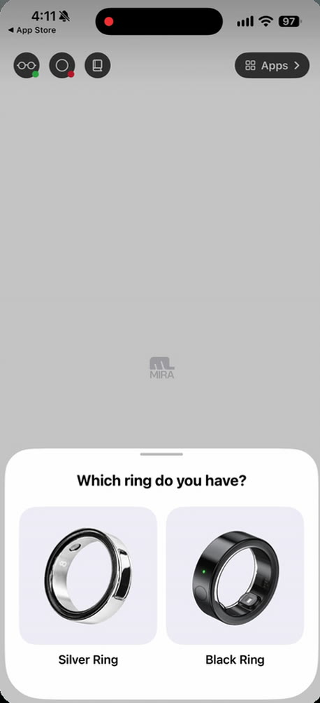 Pick Silver Ring or Black Ring.
