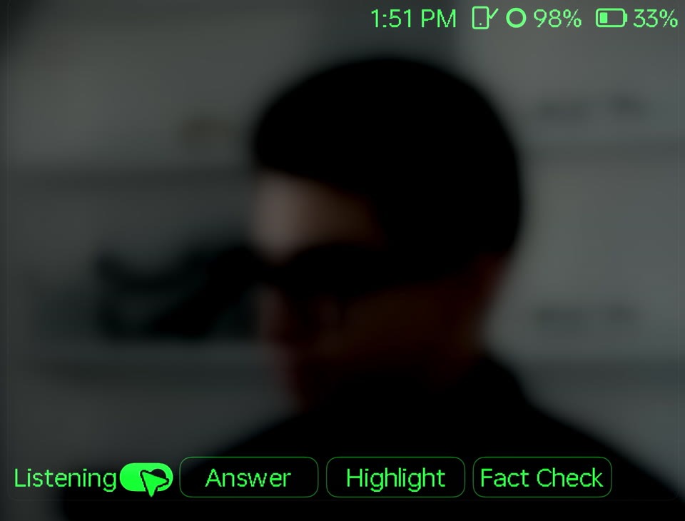 Swipe to Highlight and tap to save the moment.
